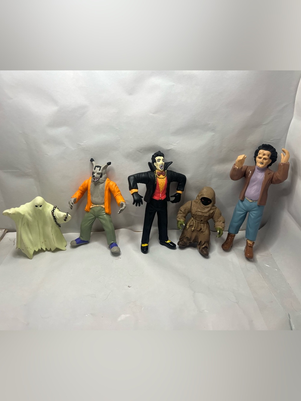 Beetleborgs lot 1997 Monsters Dracula Werewolf Frankenstein Ghost Ghoul